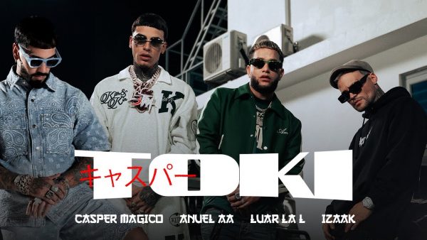 Casper Mágico, Anuel AA, Luar La L e Izaak lanzan “Toki”