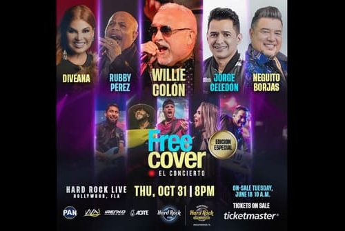 Free Cover llegará con gran concierto en el sur de la Florida