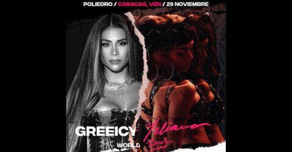 Greeicy encantada con su World Tour “Yeliana” a Venezuela