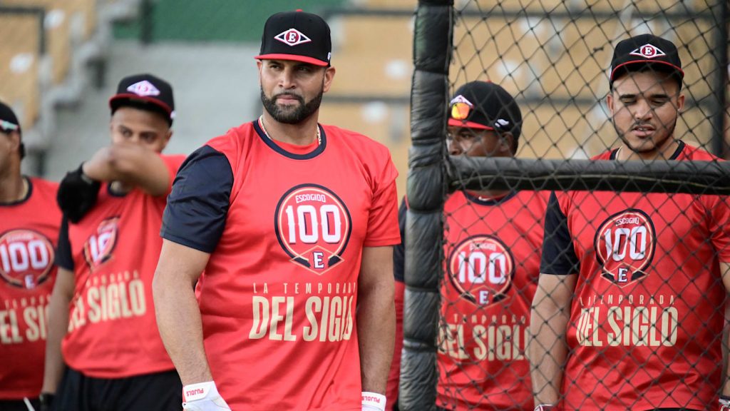 Albert Pujols reveló las personas que le inspiraron para ser manager en LIDOM