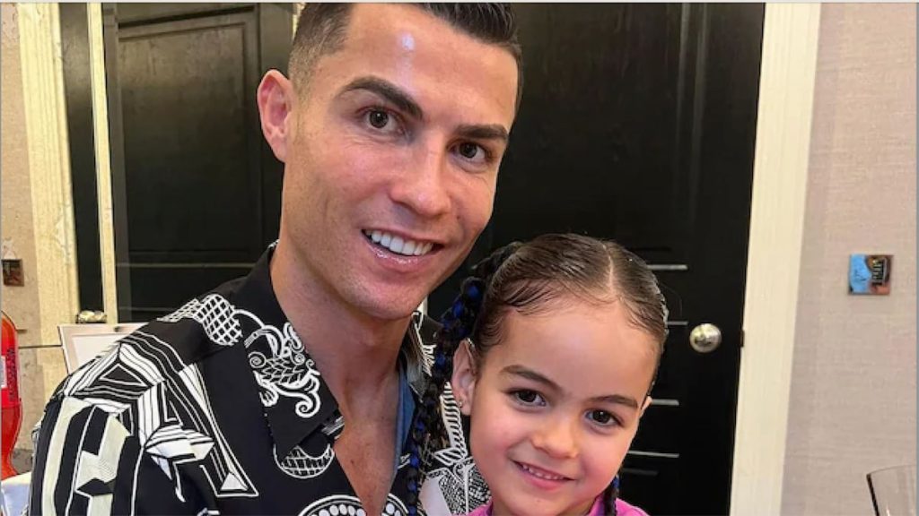 Cristiano Ronaldo se ríe de la emotiva confesión de su hija Alana