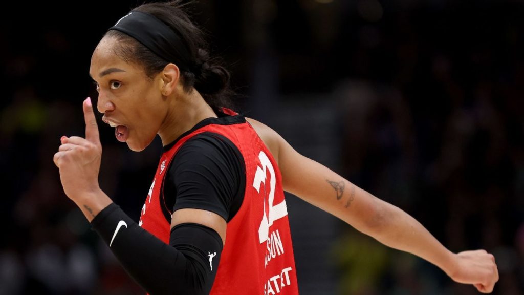 A'ja Wilson de Aces es la segunda MVP unánime en la historia de la WNBA