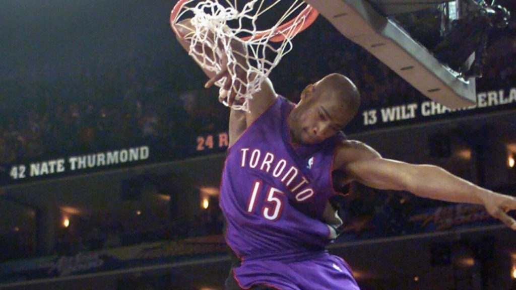 Los Raptors se unen a los Nets para retirar la camiseta #15 de Vince Carter