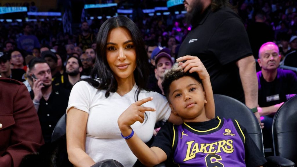 El hijo de Kim Kardashian quedó inconsolable tras su partido de baloncesto