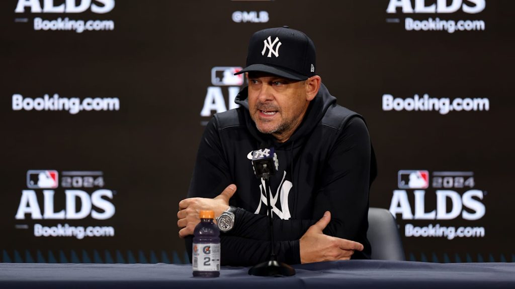 Aaron Boone revela qué necesitan los Yankees para ganar la Serie Mundial de 2024