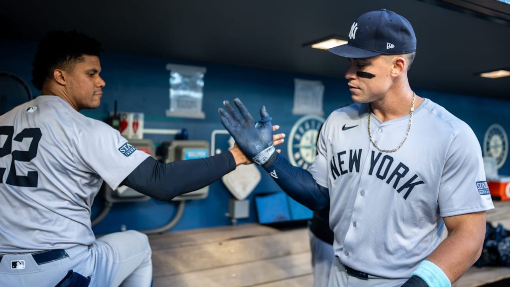 Comparación de los lineups de la Serie Divisional de 2024