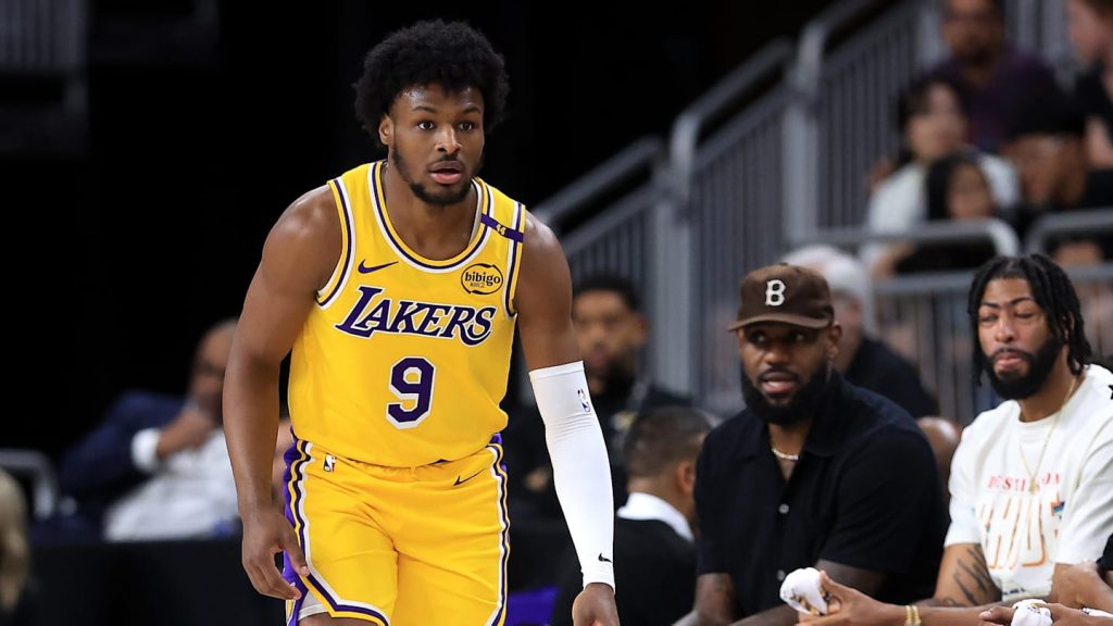 Camiseta del debut de Bronny James en Summer League es vendida por cantidad absurda