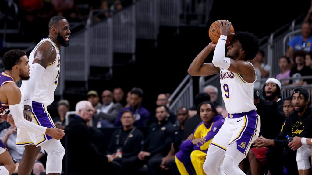 LeBron James se desliga de Bronny en los Lakers: “Es un hombre adulto”