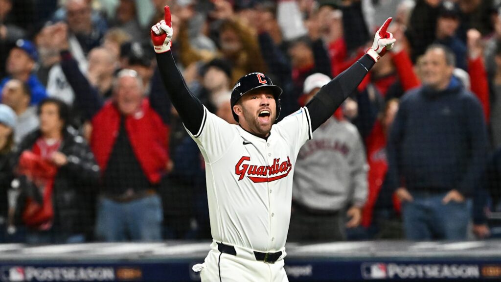 El jonrón heroico de David Fry ante Yankees que le dio el triunfo a los Guardianes