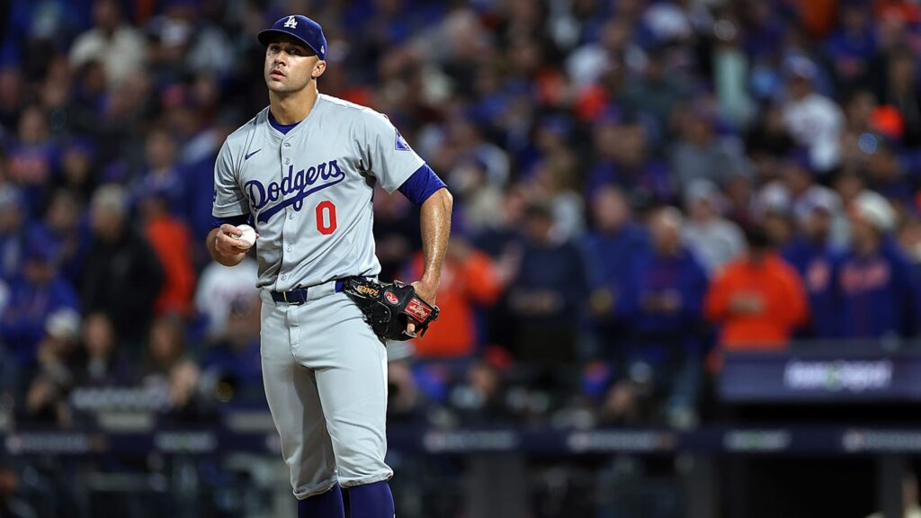 Abridor de Dodgers impone marca muy negativa en la historia de los playoffs de MLB