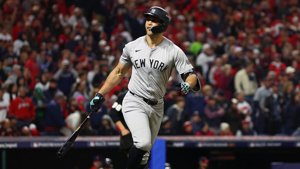 Giancarlo Stanton gana el MVP de la Serie de Campeonato de la Liga Americana