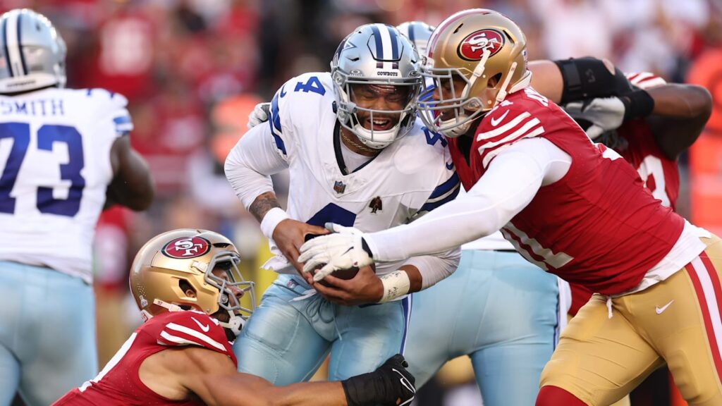 Dónde ver Dallas Cowboys vs. 49ers del Sunday Night Football