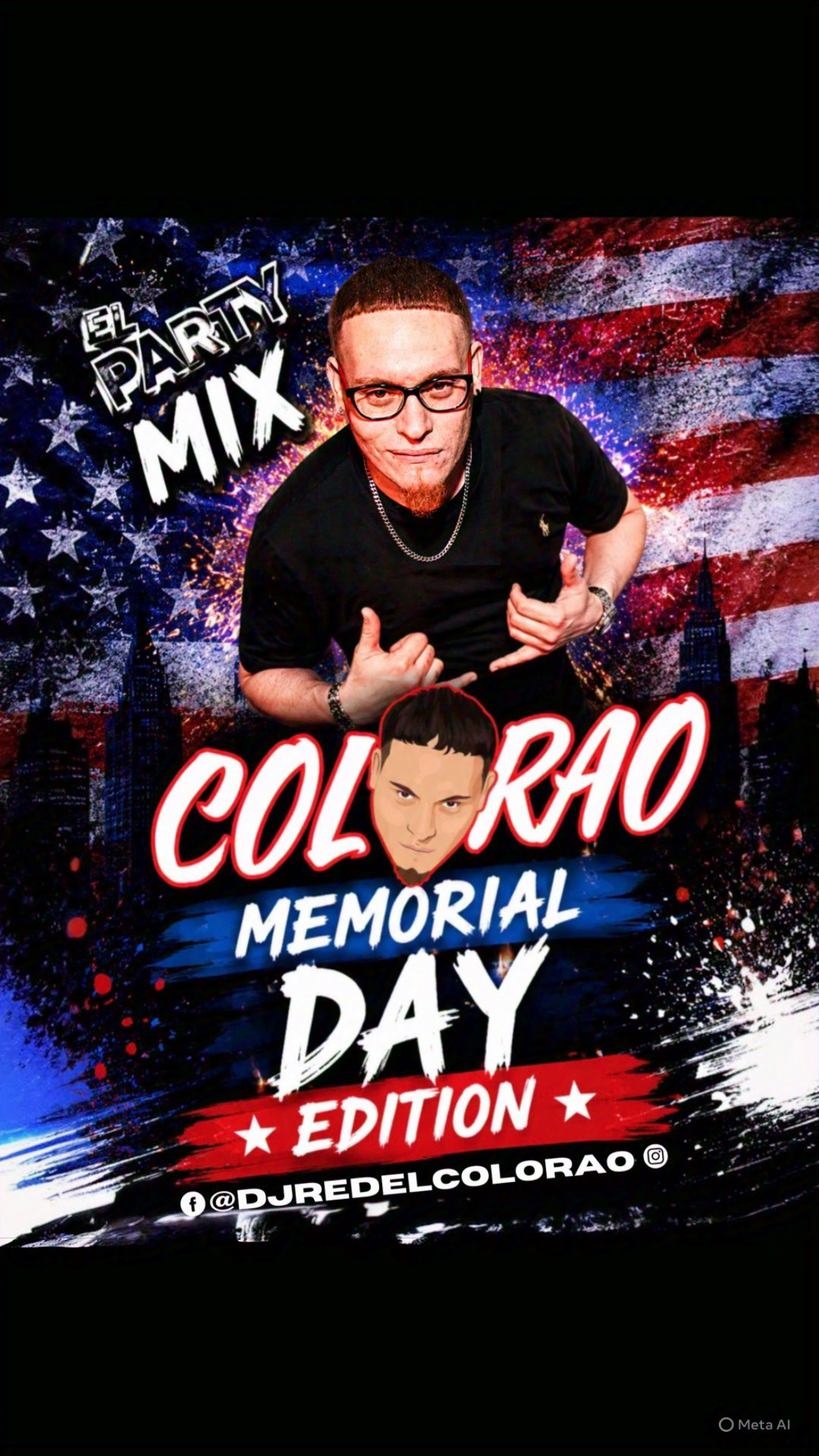 Saludos Mi Gente apartir de este y todos los sábados a las 8pm con DJ RED COLORAO, El Party Mix, te esperamos.