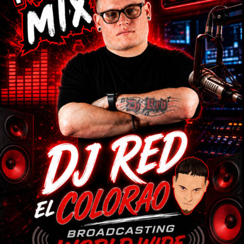 Saludos Mi Gente apartir de este y todos los sábados a las 8pm con DJ RED COLORAO, El Party Mix, te esperamos.