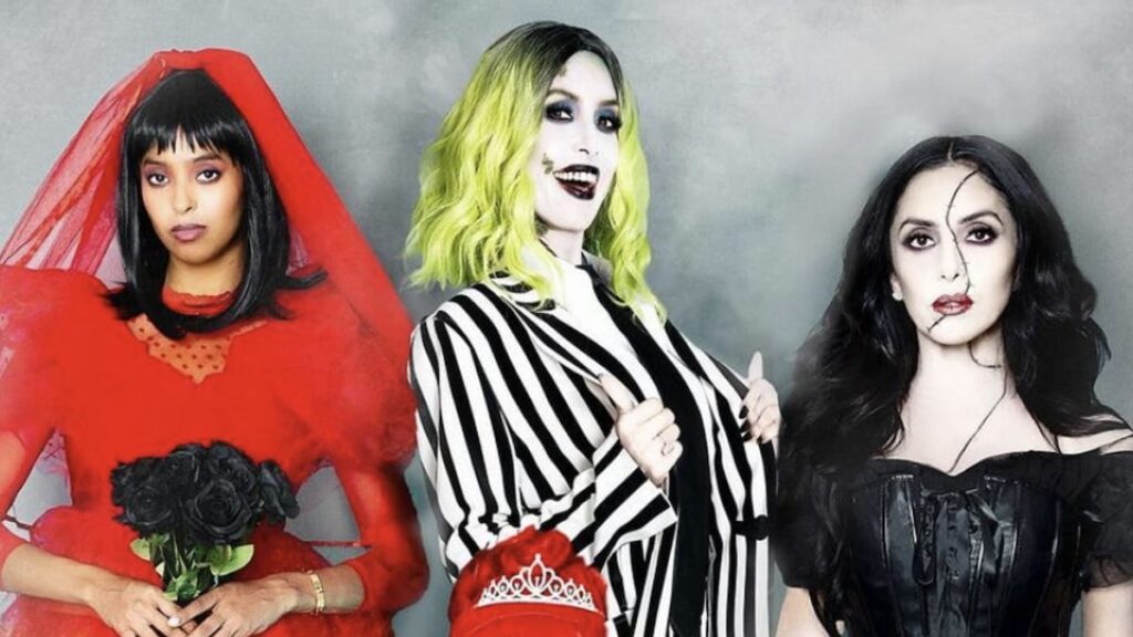 Vanessa y Natalia Bryant sorprenden en un increíble retrato familiar de ‘Beetlejuice Beetlejuice’