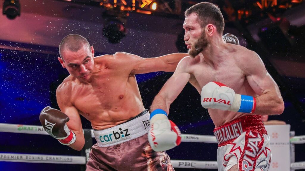 Bakhram Murtazaliev humilla a Tim Tszyu en Orlando