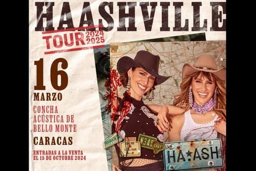Ha-Ash llegará a Caracas para convertirla en “Haashville”