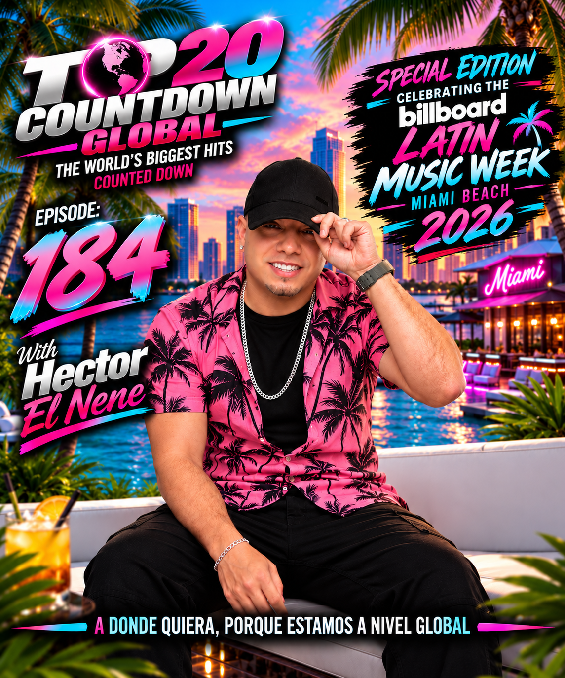 Miami, Todos Los Jueves a las 8PM con Héctor El Nene