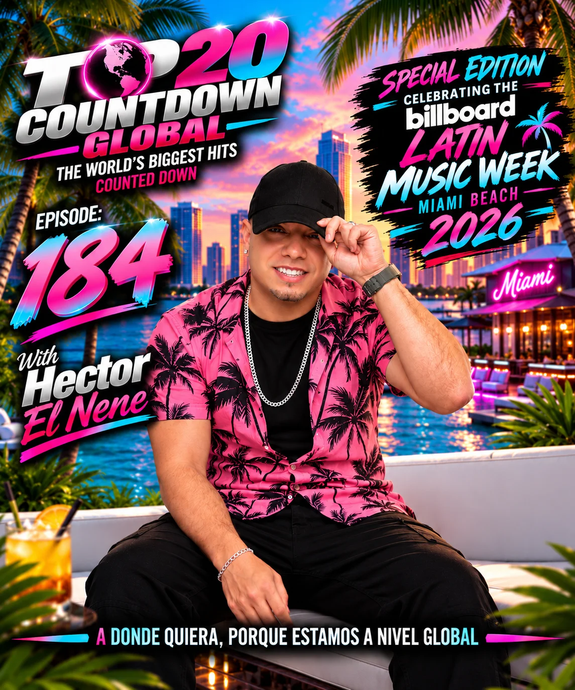 Miami, Todos Los Jueves a las 8PM con Héctor El Nene