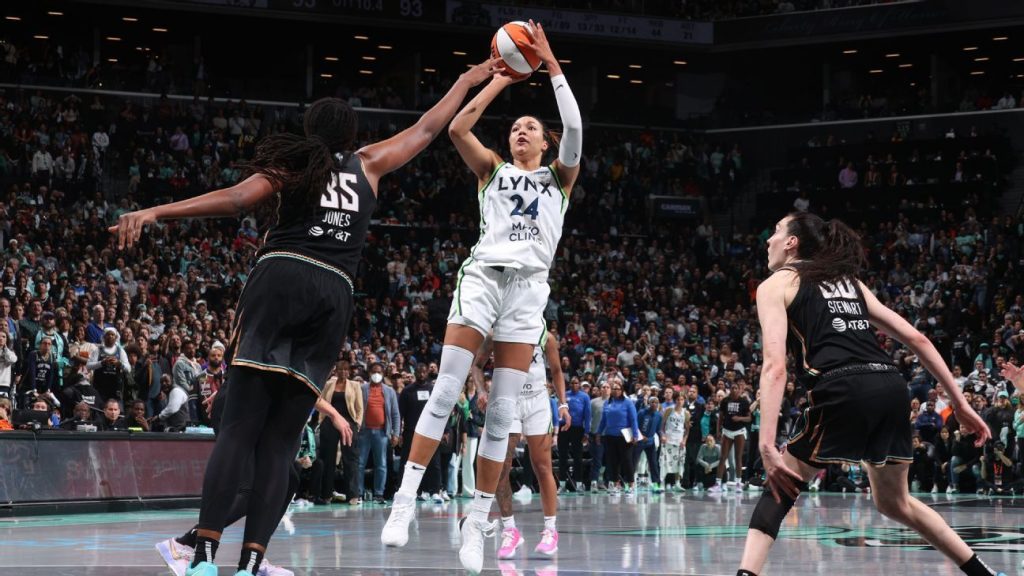 Lynx logra la mayor remontada en las Finales de la WNBA ante Liberty