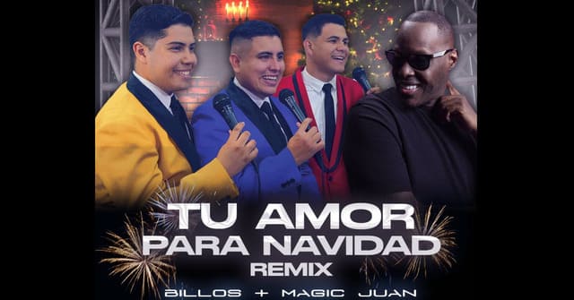 Remil Renna une a Magic Juan y La Billos en el remix de “Tu amor para Navidad”