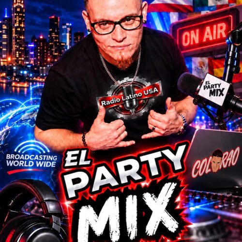Saludos Mi Gente apartir de este y todos los sábados a las 8pm con DJ RED COLORAO, El Party Mix, te esperamos.