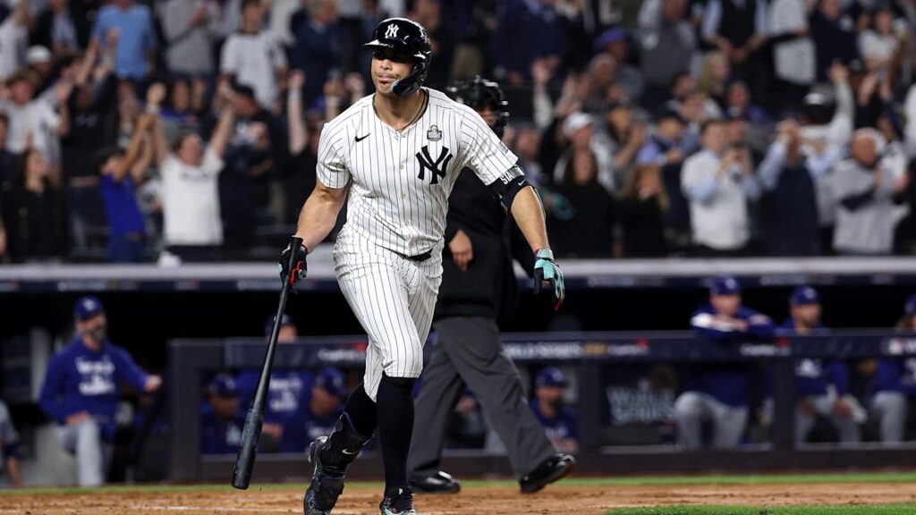 Los récords de postemporada en los Yankees que rompió Giancarlo Stanton con su jonrón