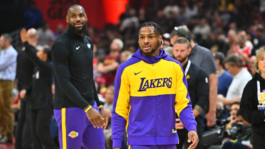 ¿Cuál es el salario de Bronny James con los Lakers en la temporada 2024-25?