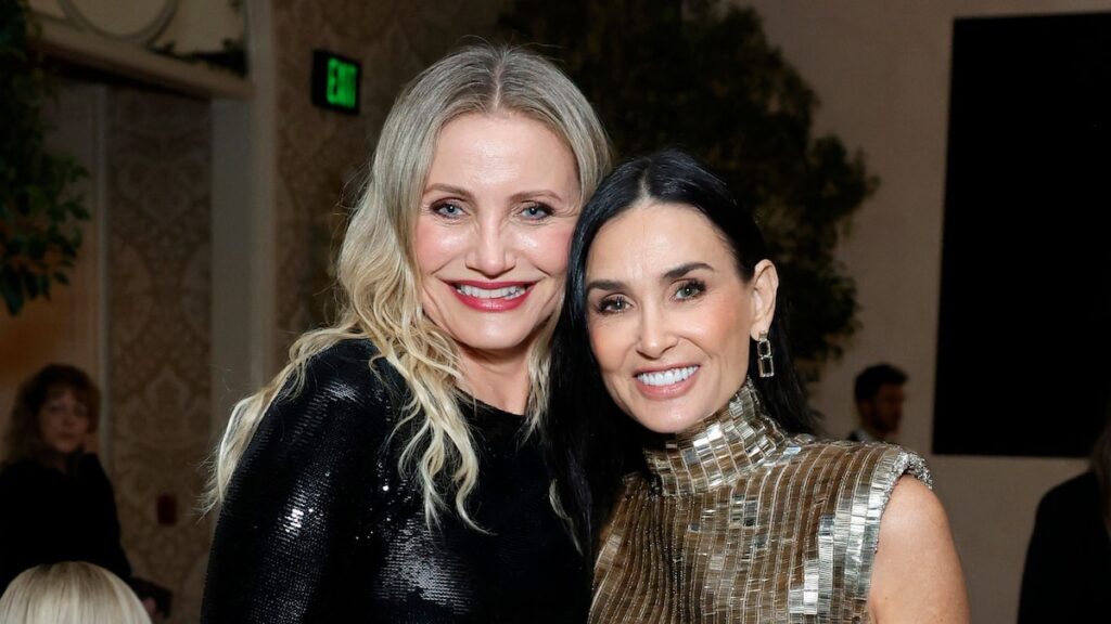 Cameron Diaz y Demi Moore tienen una impresionante reunión de Los Ángeles de Charlie Cameron Diaz y Demi Moore tienen una impresionante reunión de Los Ángeles de Charlie