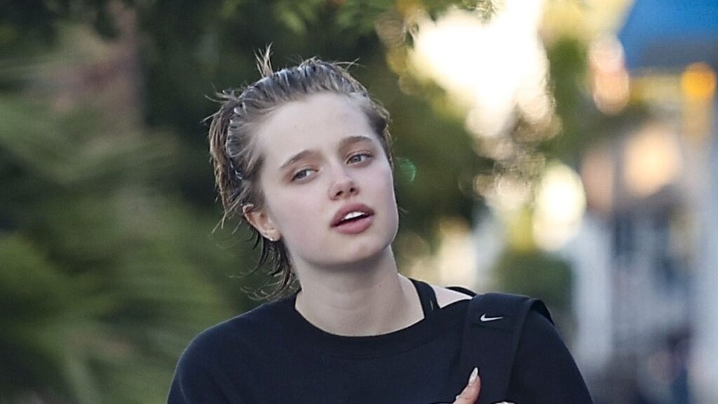 Shiloh Jolie fue vista con un nuevo corte de duendecillo mientras estaba en Los Ángeles con un amigo cercano