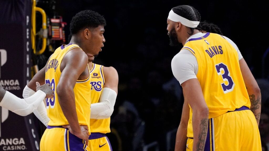 Anthony Davis y Rui Hachimura, bajas contra los Grizzlies