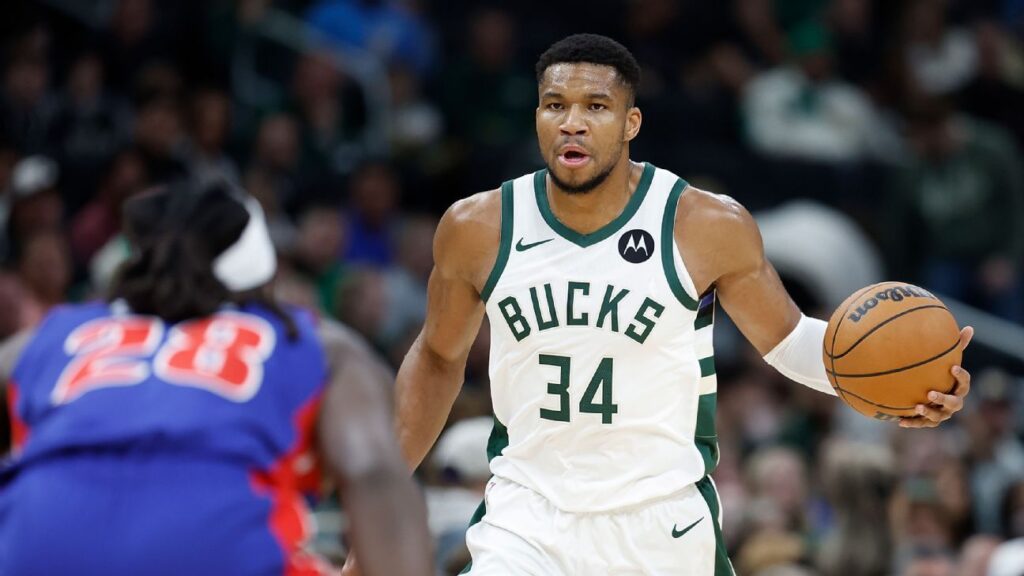 Giannis Antetokounmpo estalla y cifra 59 puntos ante Pistons