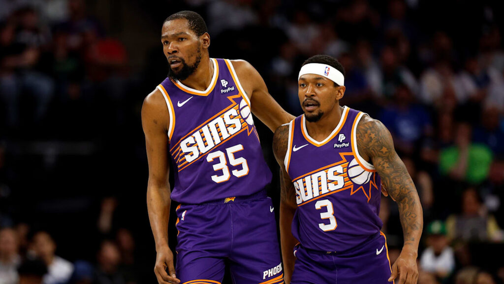 Kevin Durant y Bradley Beal volverán a los Phoenix Suns ante los Lakers