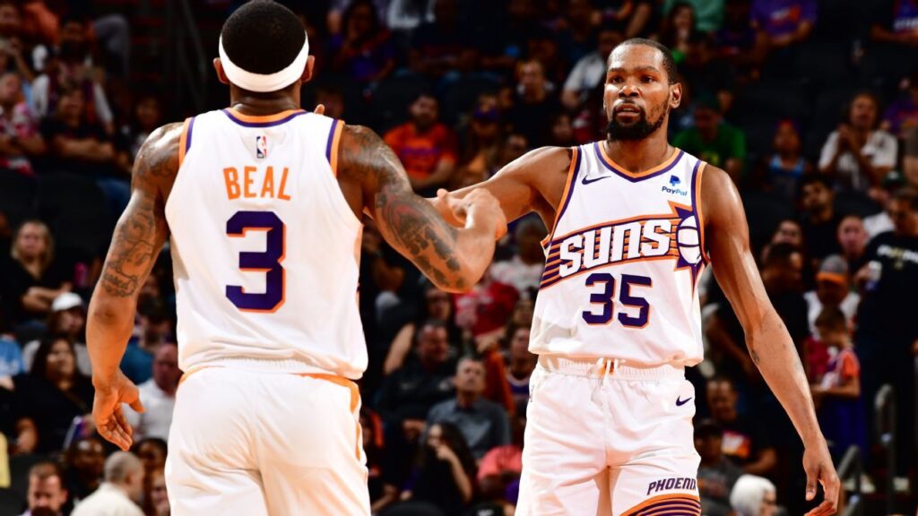 Suns: Durant y Beal planean volver el martes vs. Lakers, fuentes