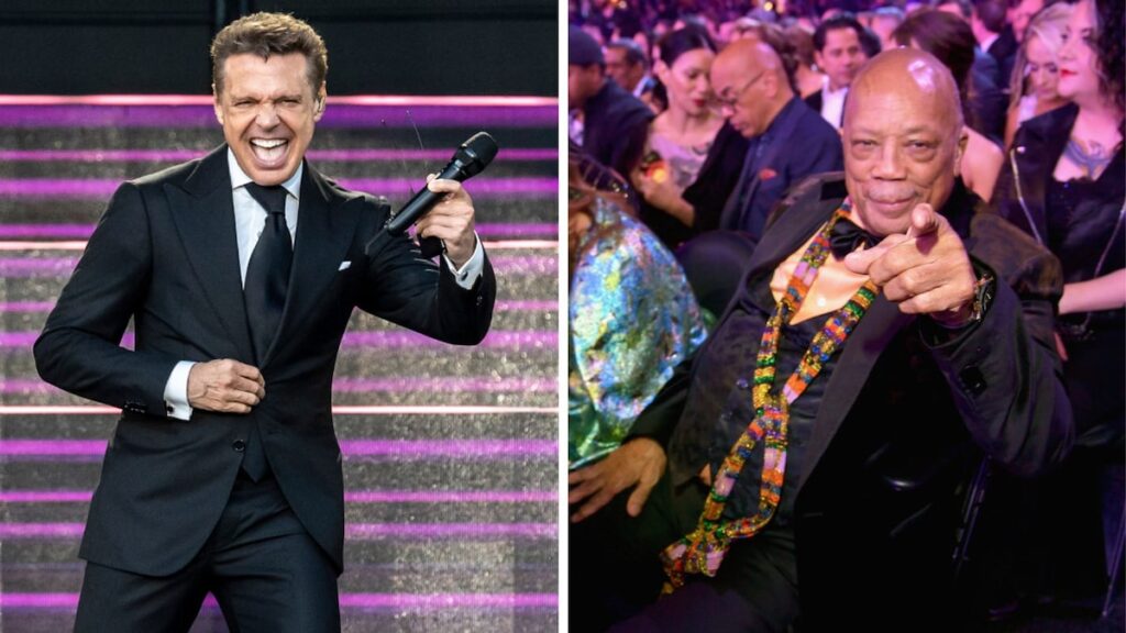 Luis Miguel fue corista del éxito del fallecido ícono Quincy Jones y Gloria Estefan ‘Is It Love That We’re Missing’.