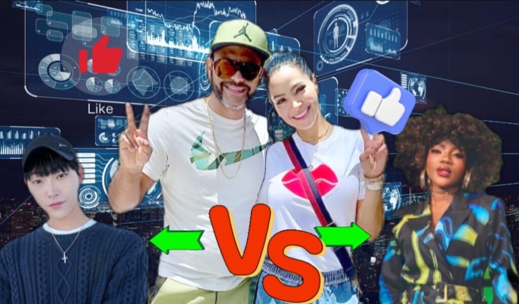 “Batallas de titanes en Tik Tok” Luiggi Batista se disputa el puesto de honor