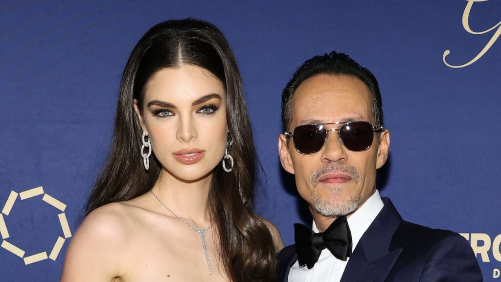 Marc Anthony pasa la Navidad con la familia de Nadia Ferreira