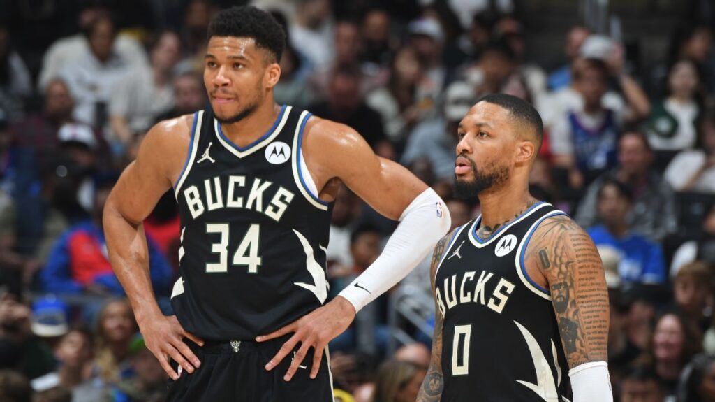 Bucks: Giannis y Lillard se pierden juego vs Bulls por enfermedad