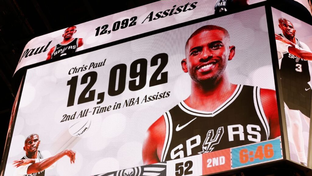 Chris Paul supera a Jason Kidd y es el segundo máximo asistente