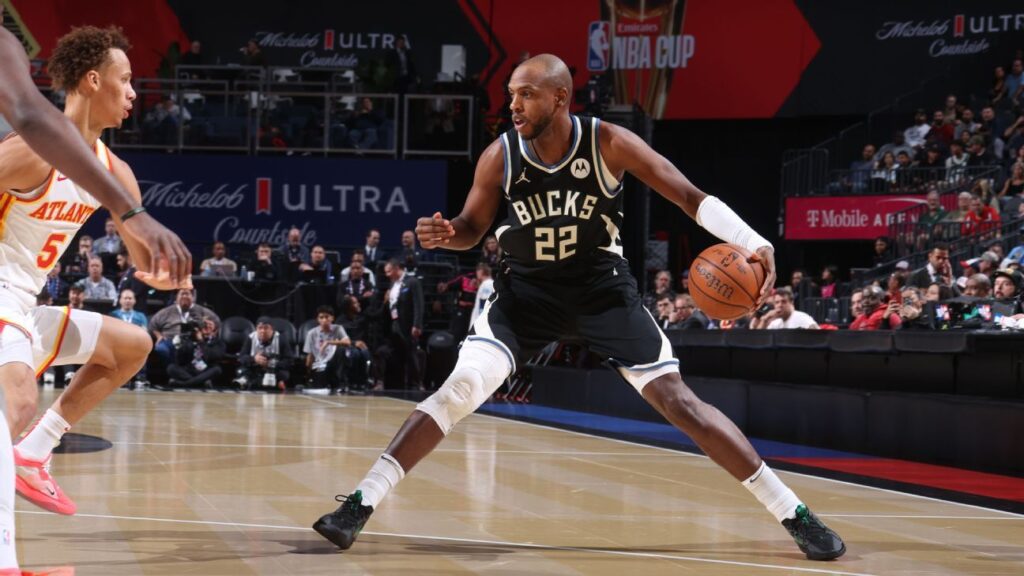 Khris Middleton, baja para la final de la Copa NBA por enfermedad