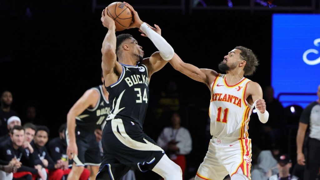 NBA Cup: Bucks derrotan a Hawks que ponen fin a su racha