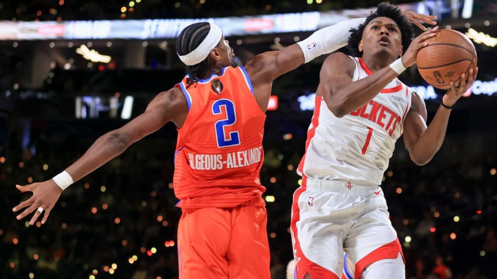 Semifinal de NBA Cup Rockets y Thunder: choque de defensas