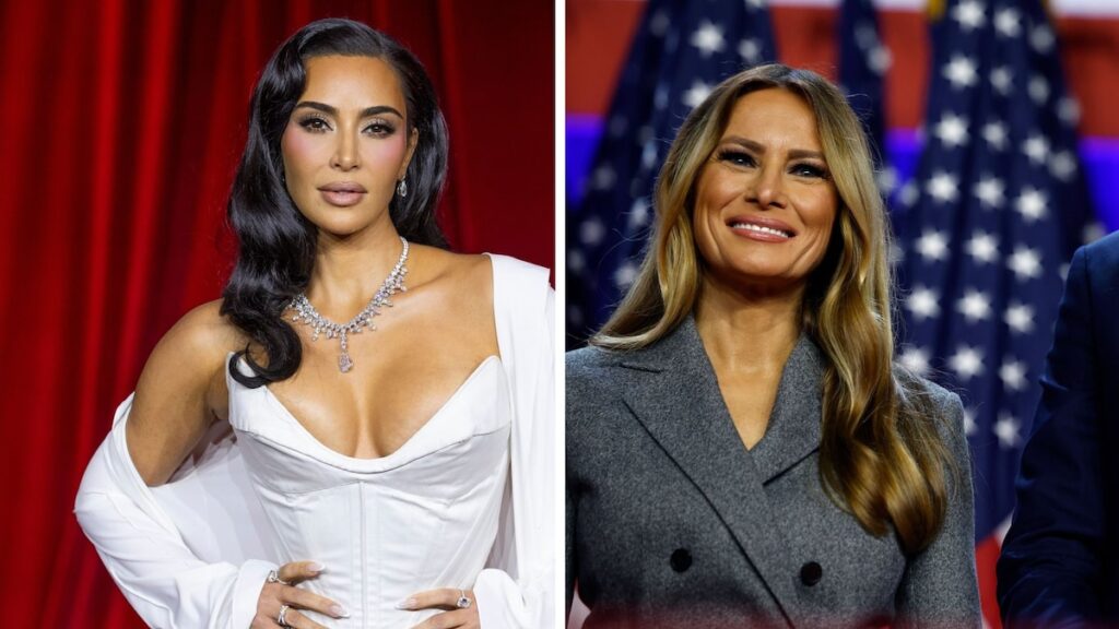 Kim Kardashian comparte su apoyo a Melania Trump durante la toma de posesión presidencial