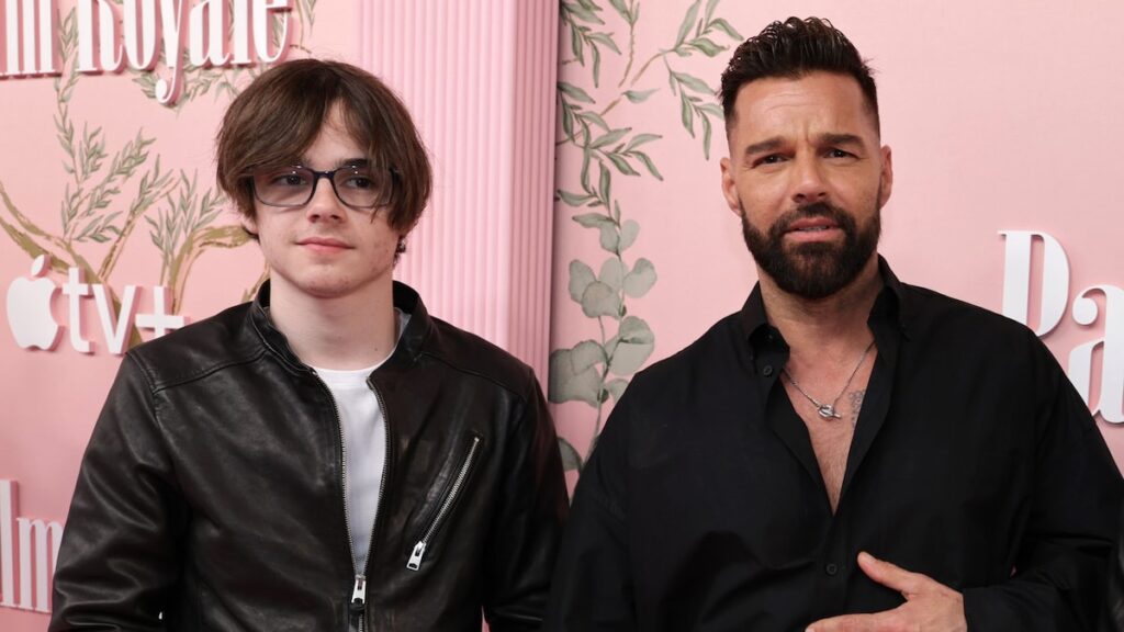 Valentino, el hijo de Ricky Martin, reacciona ante peligrosos incendios en su casa de Los Ángeles