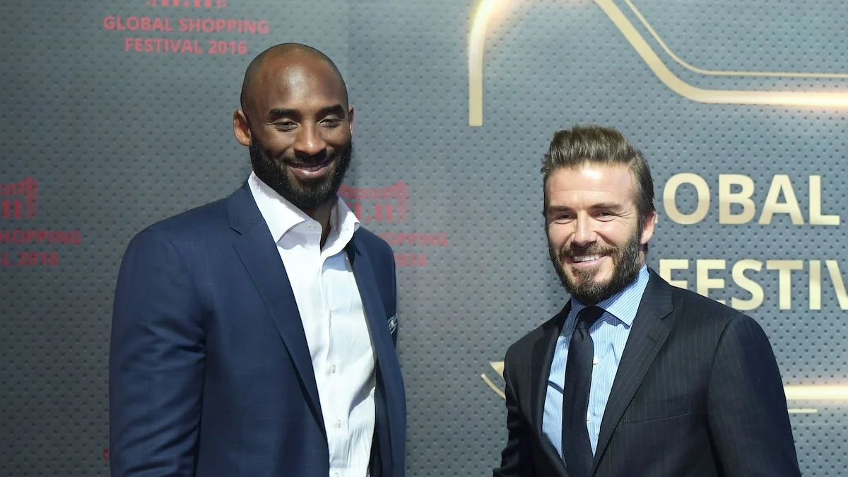 David Beckham honra a Kobe y Gianna Bryant