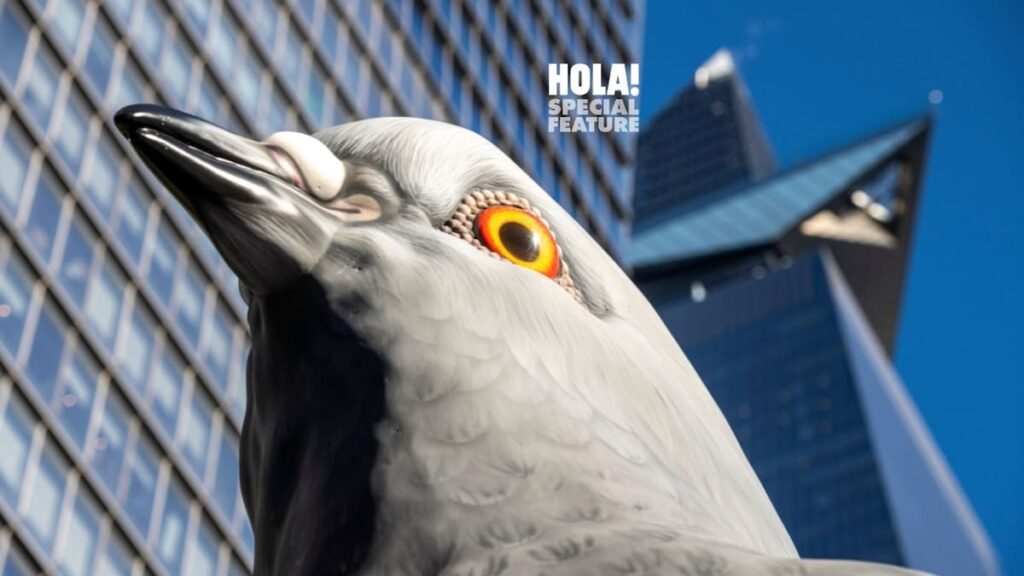 Iván Argote is behind the giant pigeon on NYC’s High Line