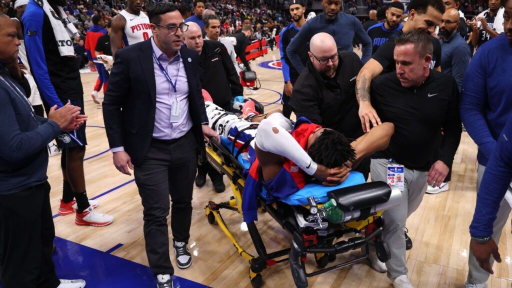 Jaden Ivey de Pistons sufre fractura de peroné, dicen fuentes