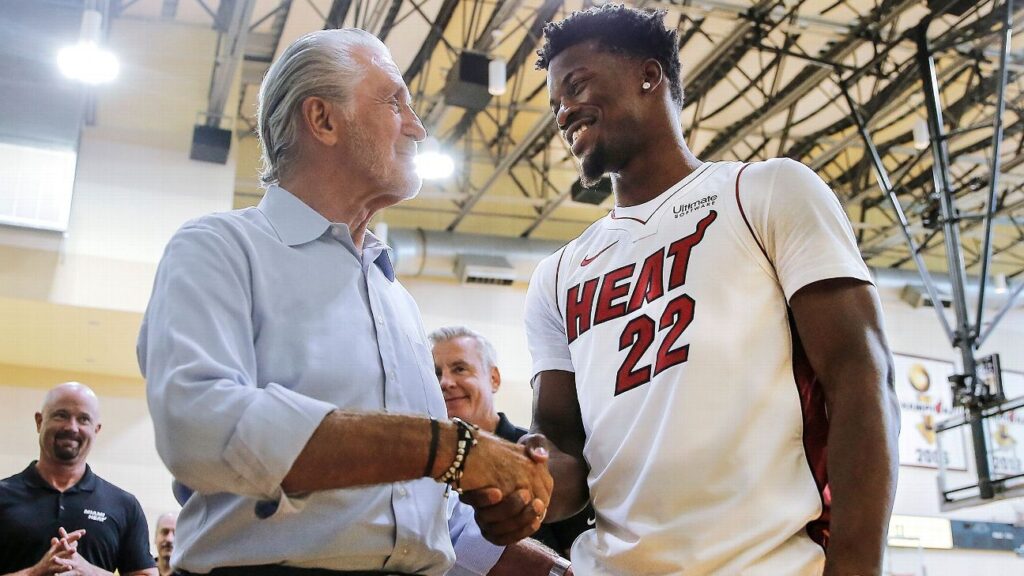 Pat Riley y Jimmy Butler: una relación de padre-hijo destinada a su fin en Miami Heat