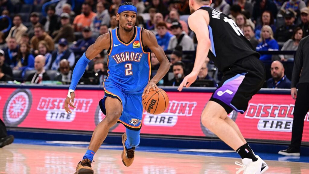 Shai deslumbró con 54 puntos en el triunfo del Thunder; Perdieron Cavs, Warriors y Mavericks