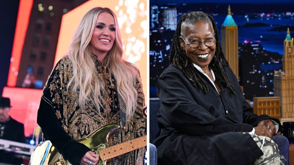 Whoopi Goldberg apoya a Carrie Underwood en su actuación en la toma de posesión de Donald Trump